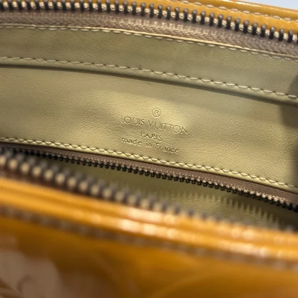 Vintage Louis Vuitton Cognac Monogram Vernis Tote - Picture 12 of 16